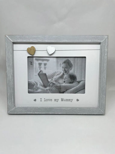 Picture of SHUDEHILL HEART STRINGS FRAME 6X4 INCH - MUMMY